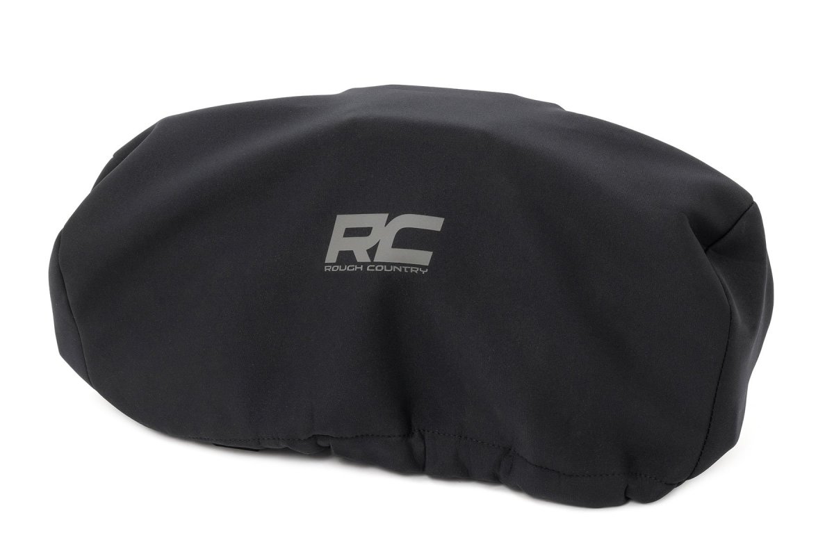Winch Cover - Rough Country - RC Logo